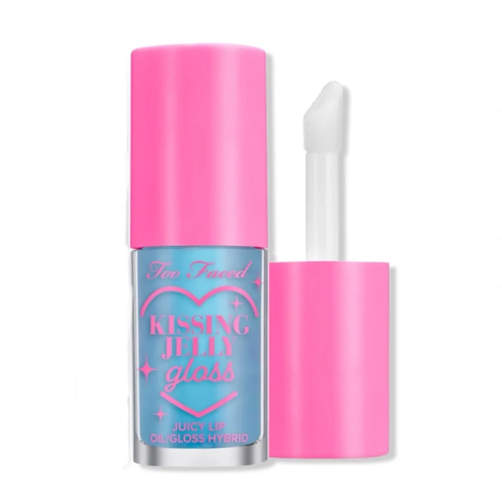 Too Faced Kissing Jelly Lip Gloss “Blue Snow Cone”